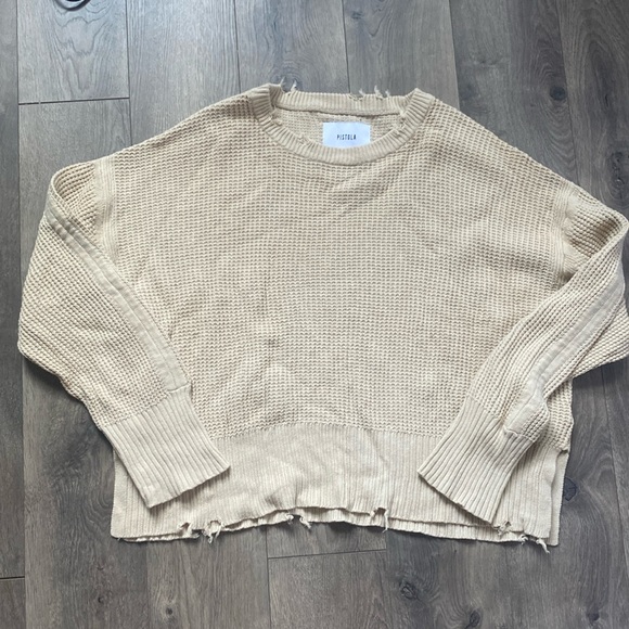Pistola Aura Relaxed Crew Neck Sweater